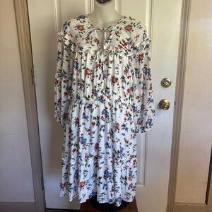 NWT Med Matilda Jane Discontinued Good Hart FloralTarpon Springs Dress.  RT 88